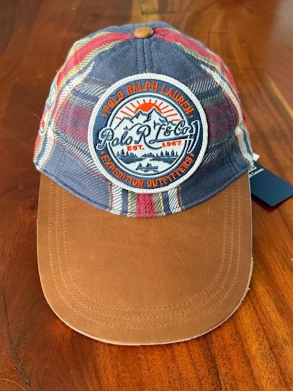 NWT POLO RALPH LAUREN 1 OF 1 LEATHER MONTAUK 212 MANHATTAN SPORTING LODGE CAP